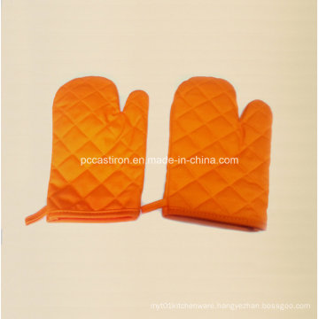 Heat Resisted Cotton Oven Mitts